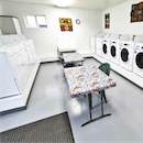 You won't find a newer, cleaner laundry at any campground anywhere!<br />Everything is brand new and beautiful.